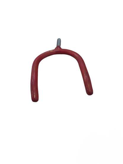 Red Screw Holder U Shape tool part with metal tip for hand tool accessory