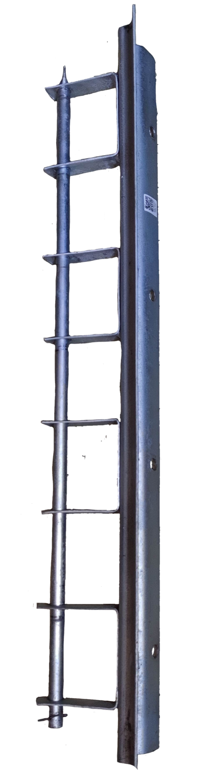 Electx Electrical Supply Secondary Rack 4 Wire metal cable management rack with multiple wire slots