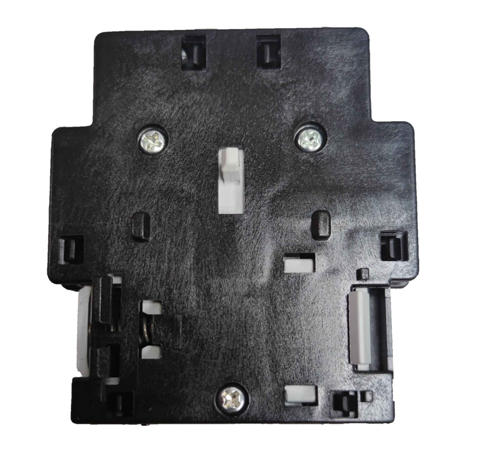 Shihlin Auxiliary Contact 1NO-1NC black electrical circuitry part with mounting screws and connectors