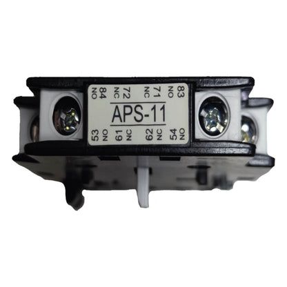 Shihlin Auxiliary Contact for Magnetic Contactor Side Mount 1NO + 1NC APS-11