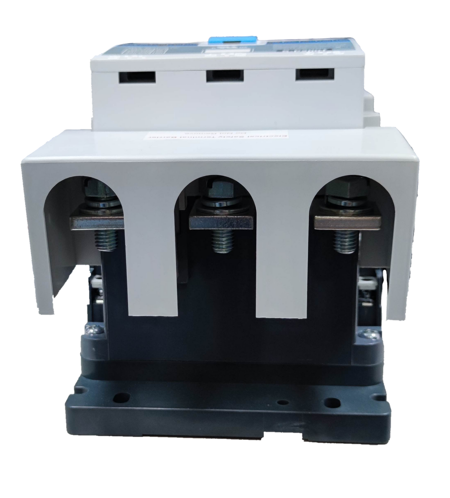 Shihlin Magnetic Contactor 200A 220V with three terminals and sturdy black and white casing