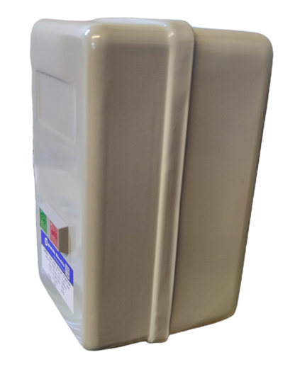 Shihlin Magnetic Starter 28A 10 HP 3 Phase 220V electrical circuitry component with white protective casing