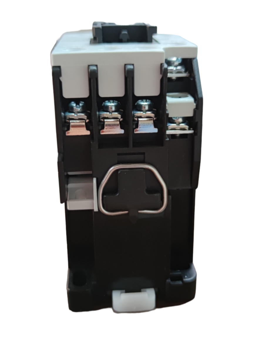 Shihlin Magnetic Contactor 12A 220V with black and white housing for electrical power control