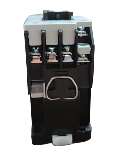 Shihlin Magnetic Contactor 12A 220V with black and white housing for electrical power control