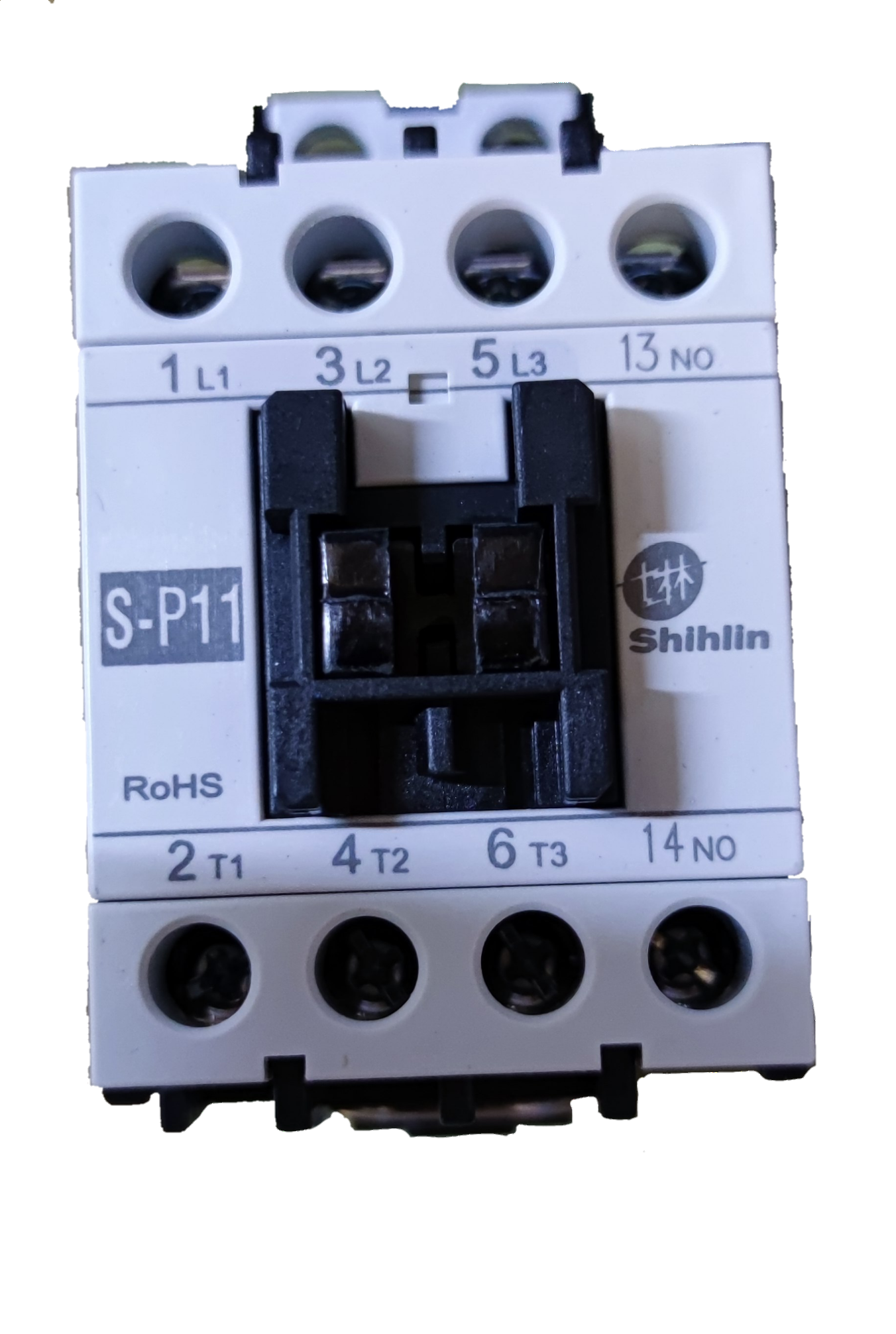 Shihlin Magnetic Contactor 12A 220V electrical circuitry component with multiple connection terminals