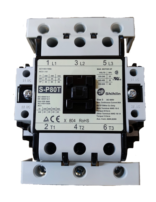 Shihlin Magnetic Contactor 80A 220V electrical part for industrial circuitry control