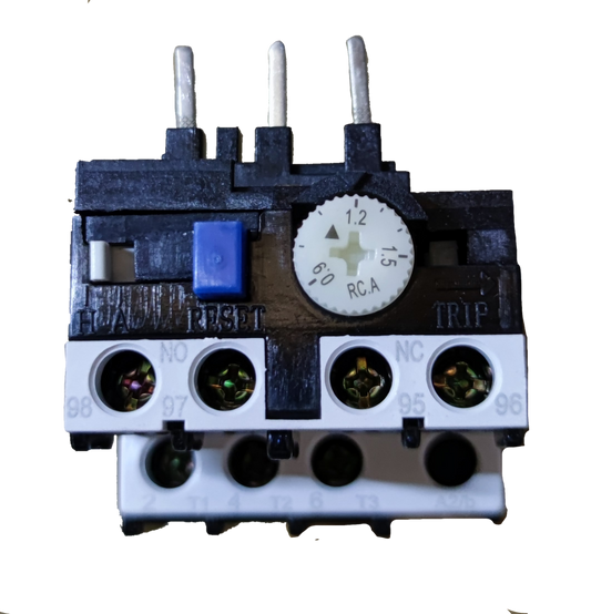 Shihlin Overload Relay 1.2A 220V electrical part with adjustment dial and reset button