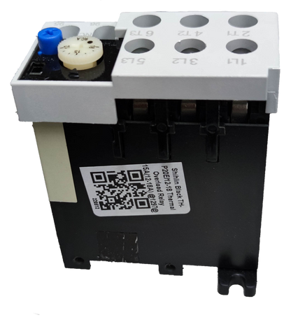 Shihlin Overload Relay 15A electrical component with adjustment dial and multiple connection ports