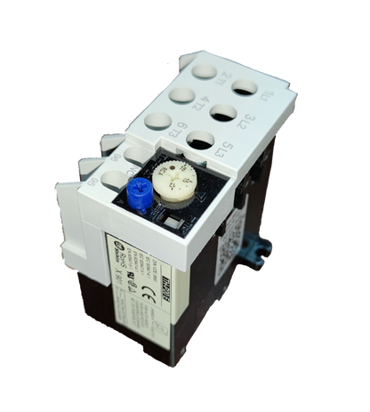Shihlin Overload Relay 15A electrical component with adjustment dials and multiple connection points