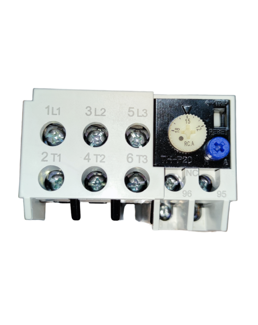 Shihlin Overload Relay 15A electrical component with adjustable dial and multiple connection terminals