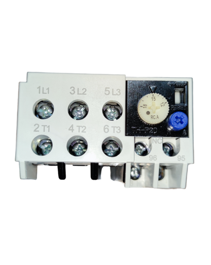 Shihlin Overload Relay 15A electrical component with adjustable dial and multiple connection terminals