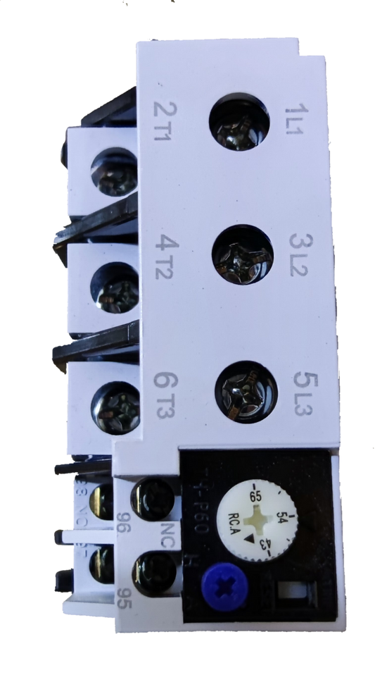 SHIHLIN Overload Relay 54A 43A-65A electrical component with adjustable dial and terminal connections