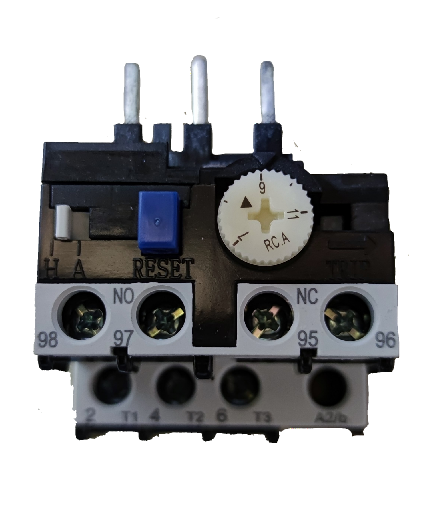 Shihlin Overload Relay 9A 220V 7A-11A electrical component with adjustable dial and reset button