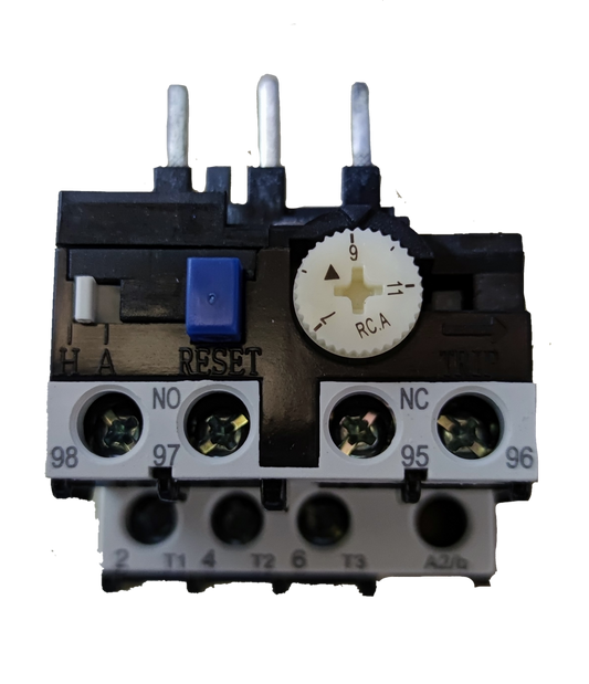 Shihlin Overload Relay 9A 220V 7A-11A electrical component with adjustable dial and reset button