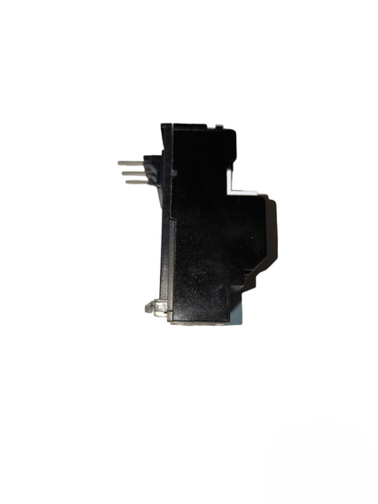 Shihlin Thermal Overload Relay 3.3A electrical component side view with black casing and metal prongs