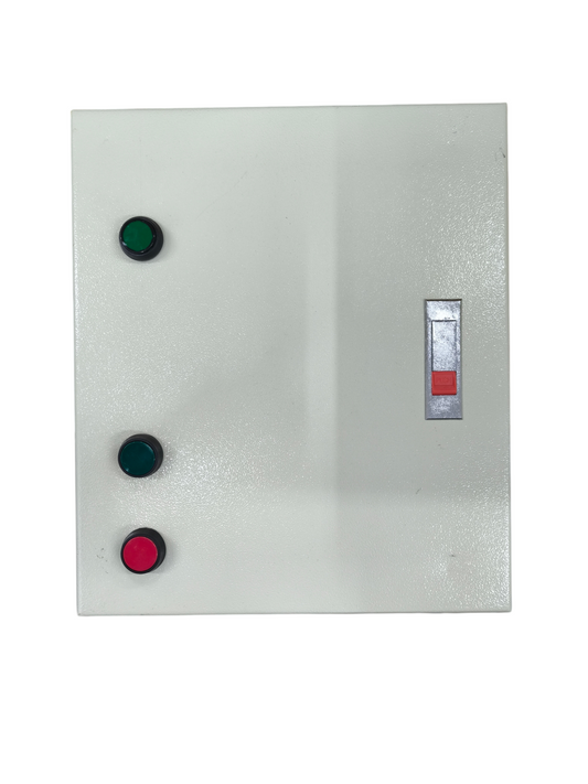 Shihlin electrical control panel with Timer 0-30Seconds 5.5KW 220V featuring buttons and switch
