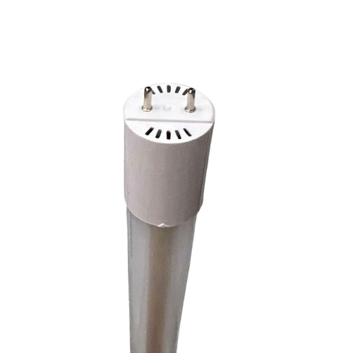 Shuta T8 LED Tube Light 9W Double Ended with white base and metal pins for energy-efficient lighting