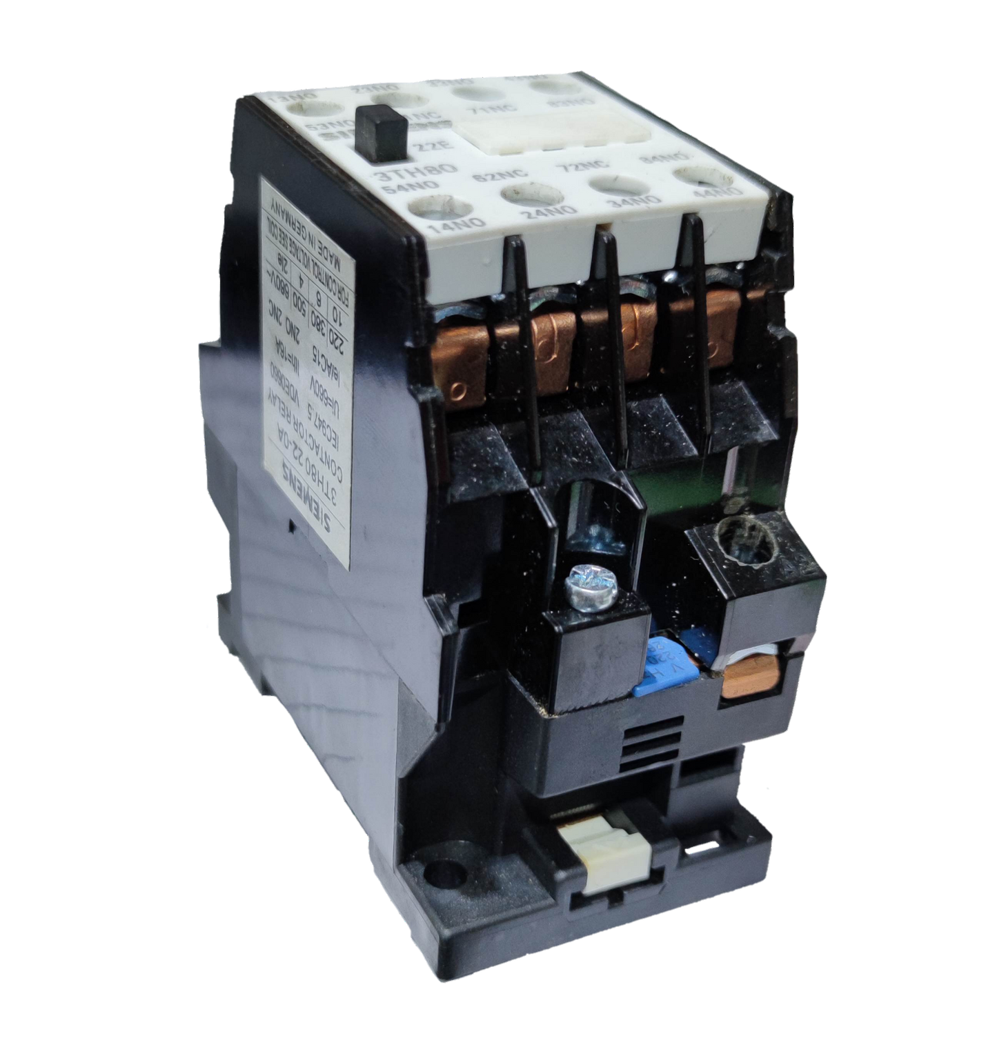 Siemens Magnetic Contactor 10A 2NO 2NC 220V electrical switch for power control applications