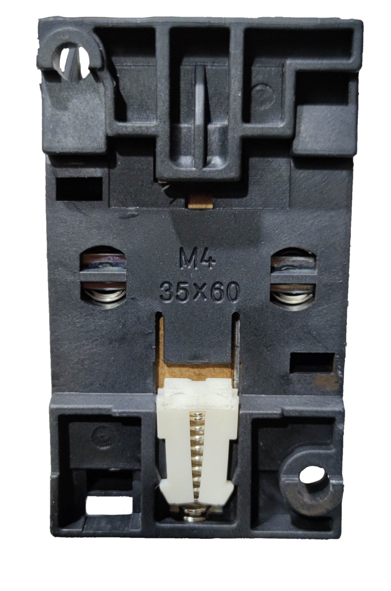 Siemens Magnetic Contactor 10A 3NO 1NC 220V Coil black electrical component with screws and connectors