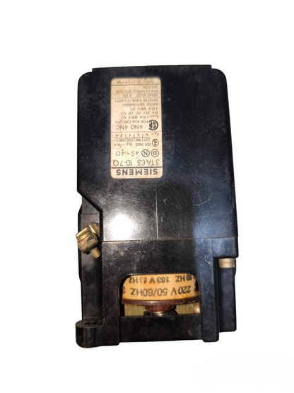 Siemens Magnetic Contactor 4NO 4NC 10A 220V black electrical power switch component
