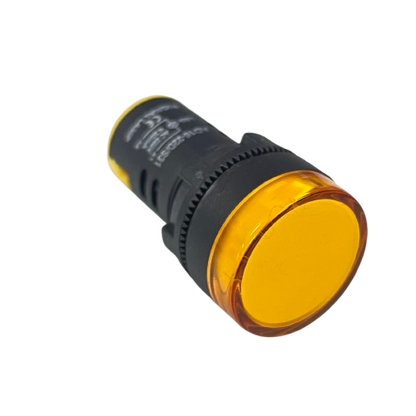Denko panel mount pilot indicator light for industrial machines Pilot light 220v YELLOW 22mm
