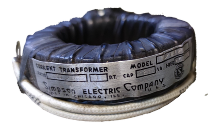 Simpson Single Core Current Transformer used for electrical current measurement and monitoring