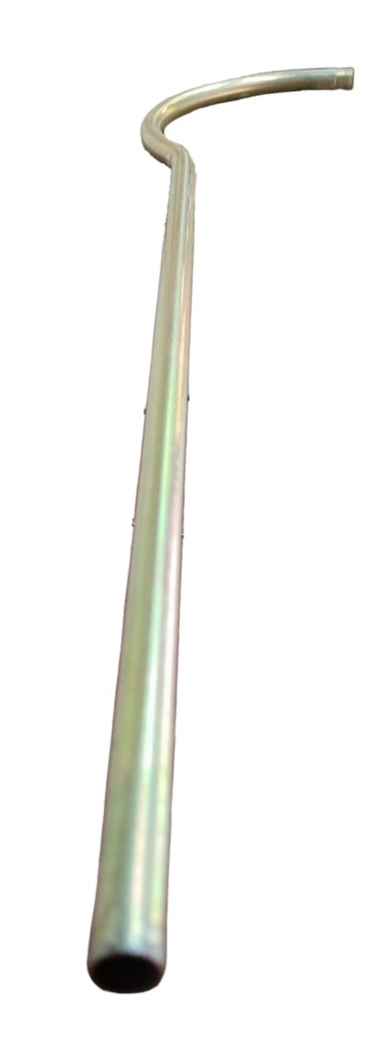 Amco single arm lamp post 36 inch with curved top for lighting installation and accessories