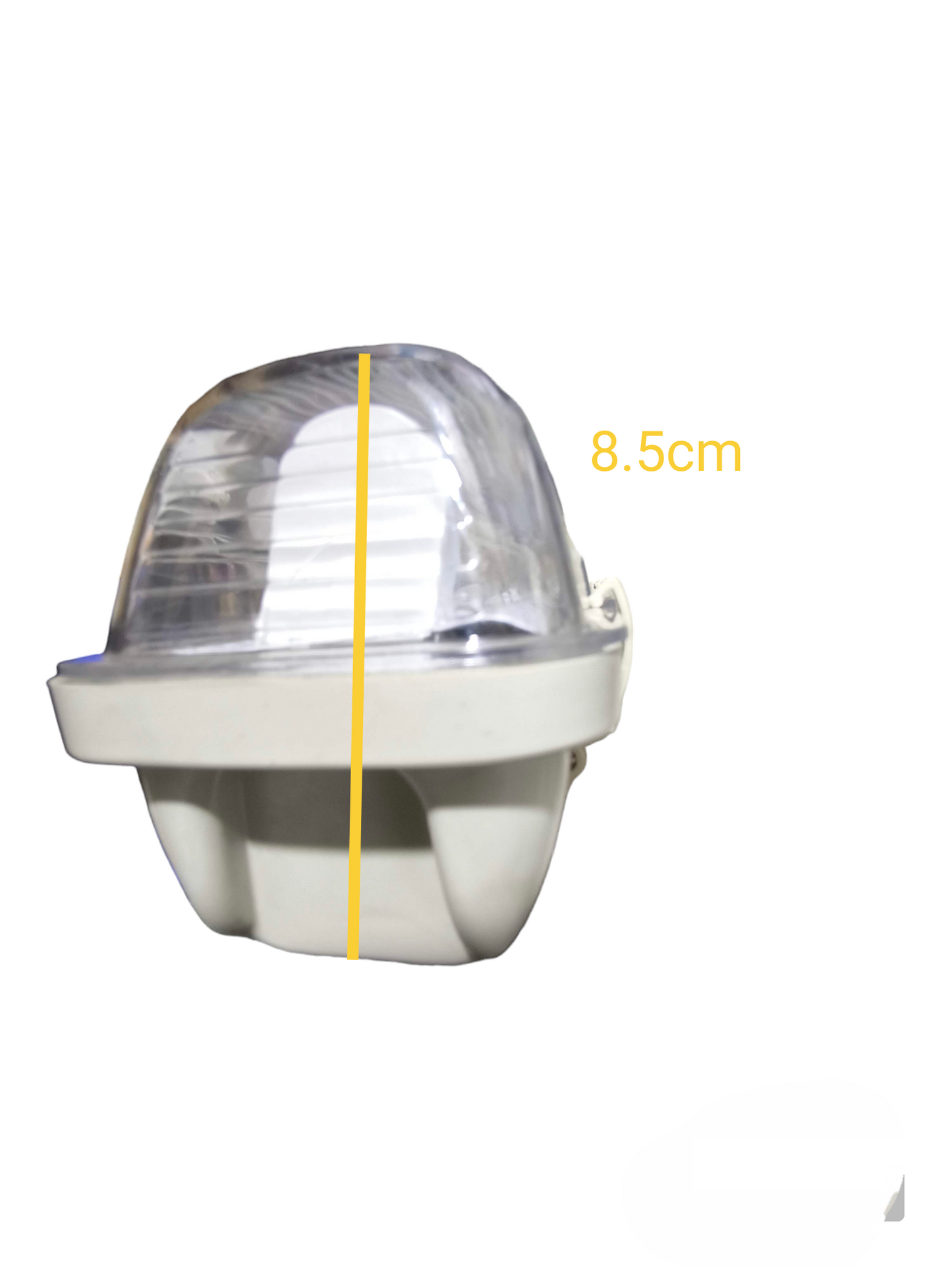 Opple Single Ended 1200mm Fixture Only white lighting installation accessory with clear cover