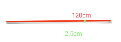 Firefly single ended LED tube light 220V, 120cm long and 2.5cm wide for efficient lighting