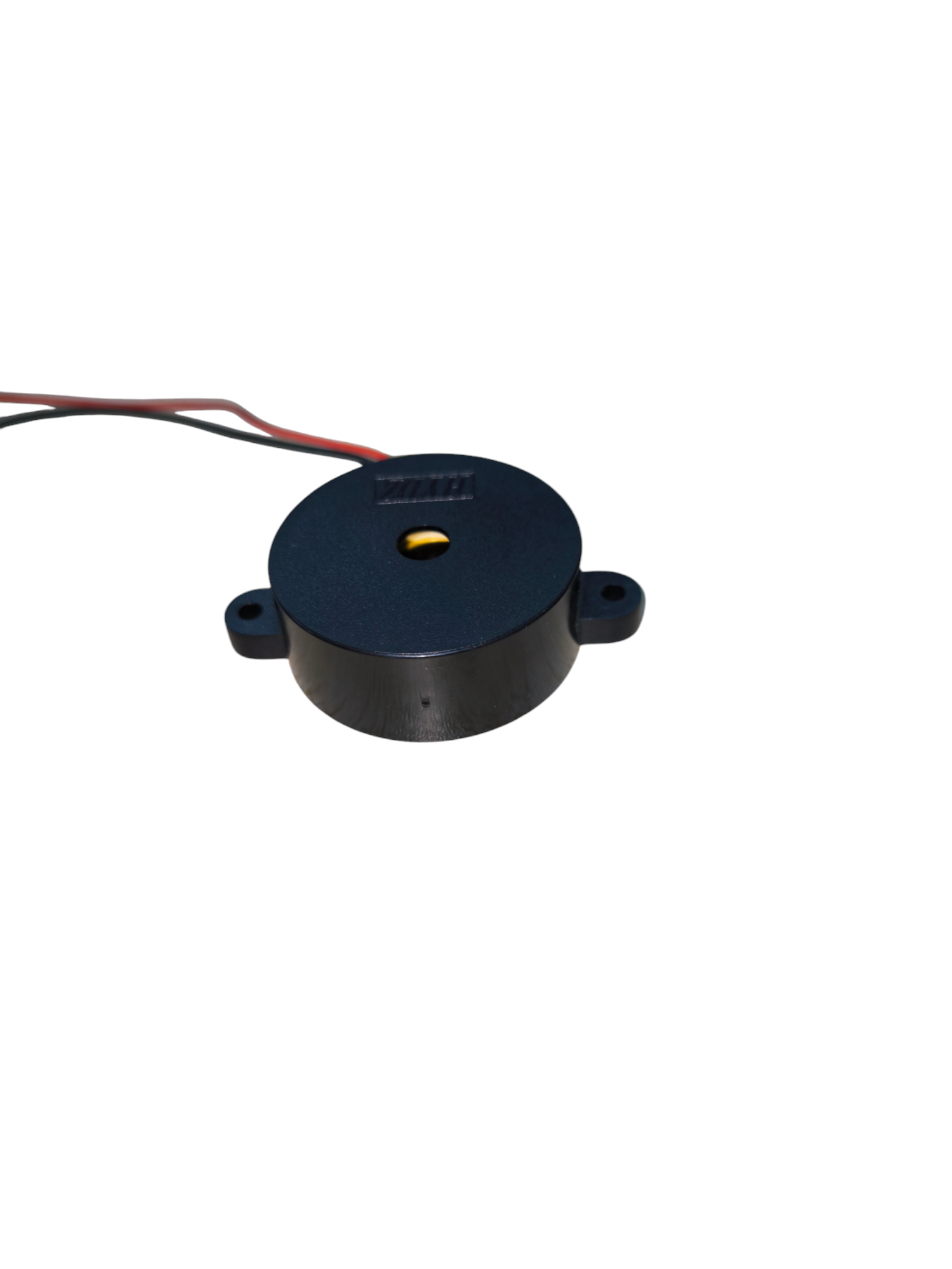 Electx Electrical Supply Small Buzzer 4mm 3V-24V DC black door chime component with wires