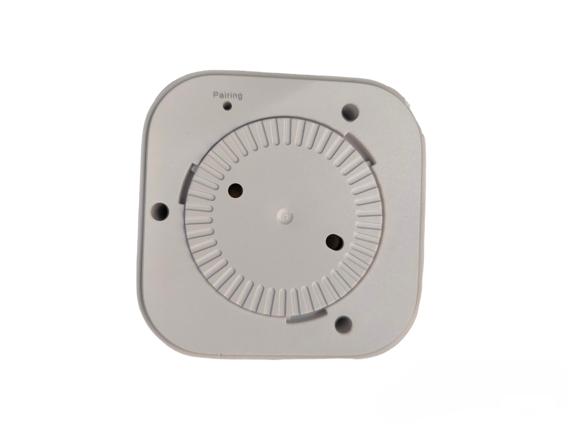 Aegislink wireless interlinked smoke alarm base for CCTV and security system installation