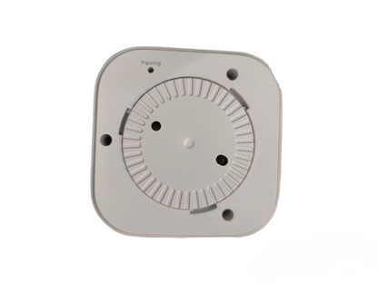 Aegislink wireless interlinked smoke alarm base for CCTV and security system installation