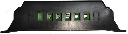 ZwitseRise Solar Charge Controller PWM with multiple green terminal connectors for electrical circuitry