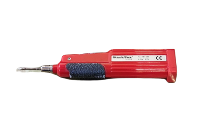 Newstar Soldering Iron 6W 4.5V with red handle and ergonomic grip for precise soldering tasks