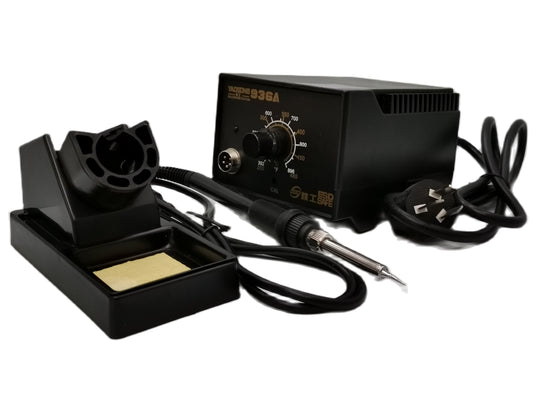 YAOGONG Soldering Station 936A 220V 50W with adjustable temperature control and soldering iron holder