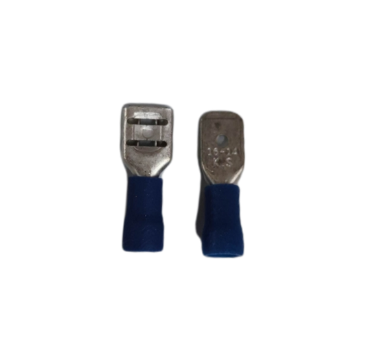 Durable spade terminal connector 7mm for secure electrical connections and easy installation