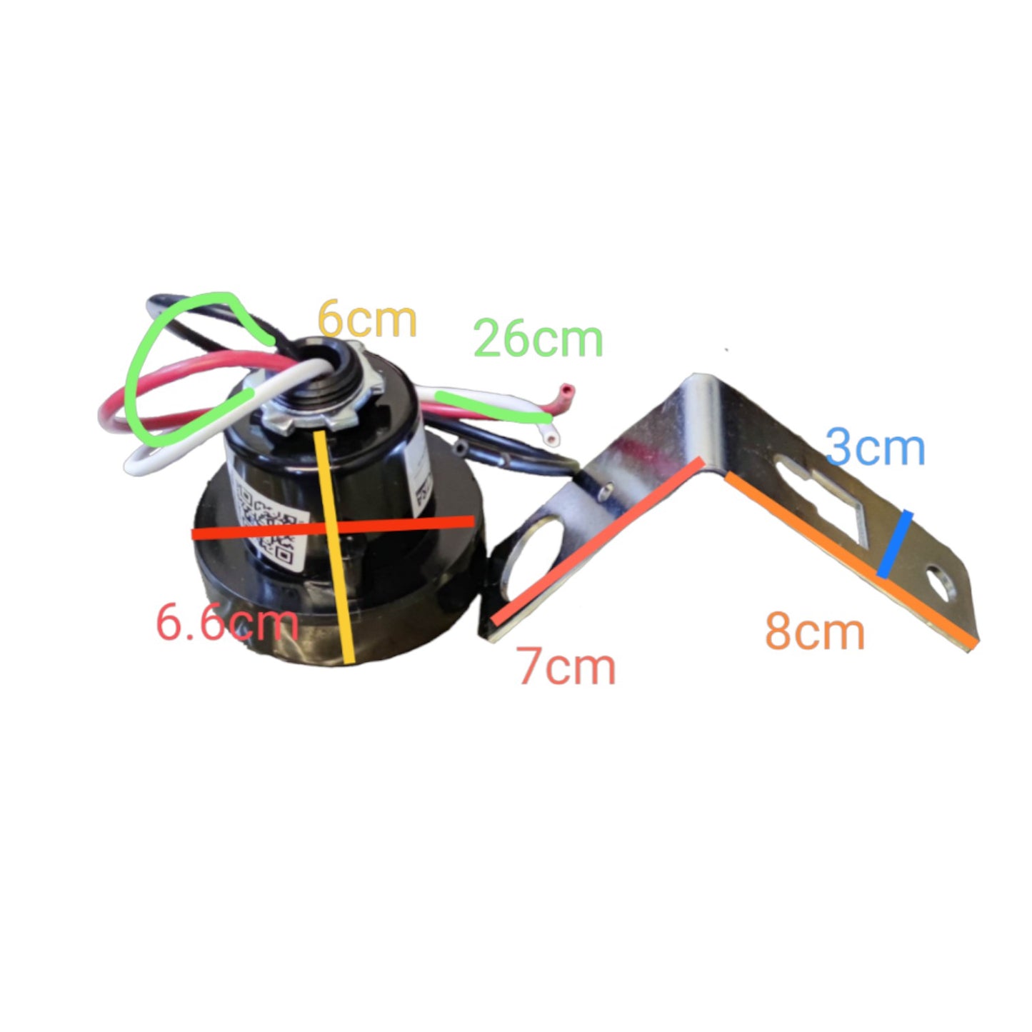 Spectra Photo Control Receptacle 1800VA 110-480V For Outdoor, Photo Cell Socket