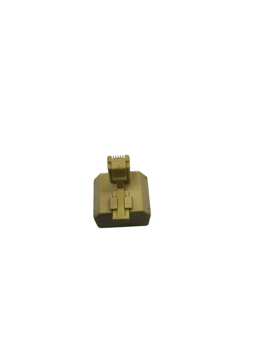 Splitter RJ11 Male to RJ11 Female x 2 adapter cable for telephone lines from China