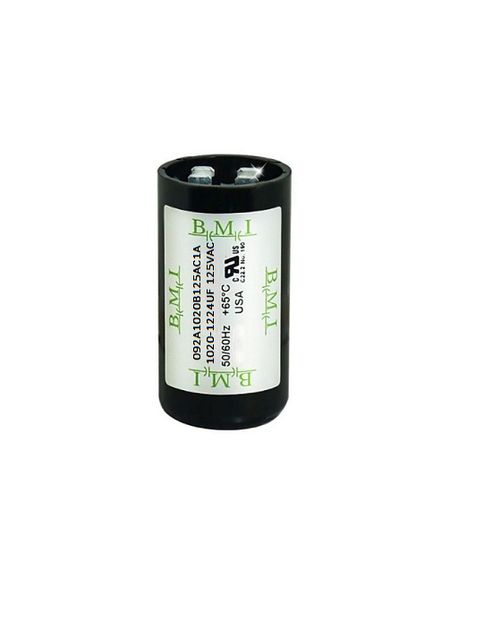 BMI Starting Capacitor 1020-1224uF for electrical circuit applications and motor start-up efficiency