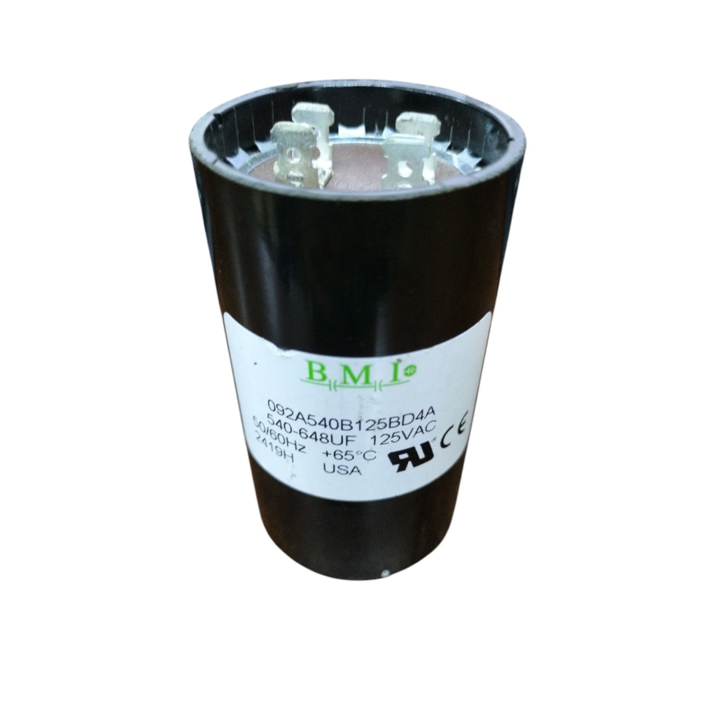 BMI Starting Capacitor 540-648UF for reliable electrical performance in various applications
