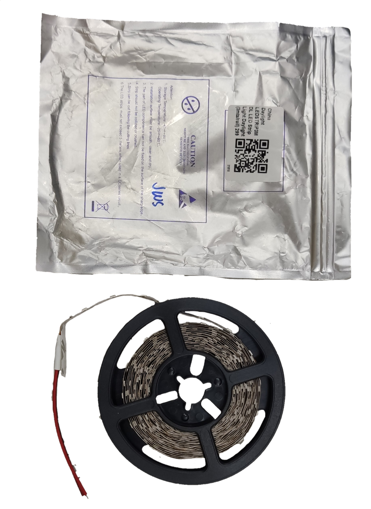 Denko Strip Light LED 5 Meters Daylight 12V Roll with Protective Packaging for Versatile Lighting