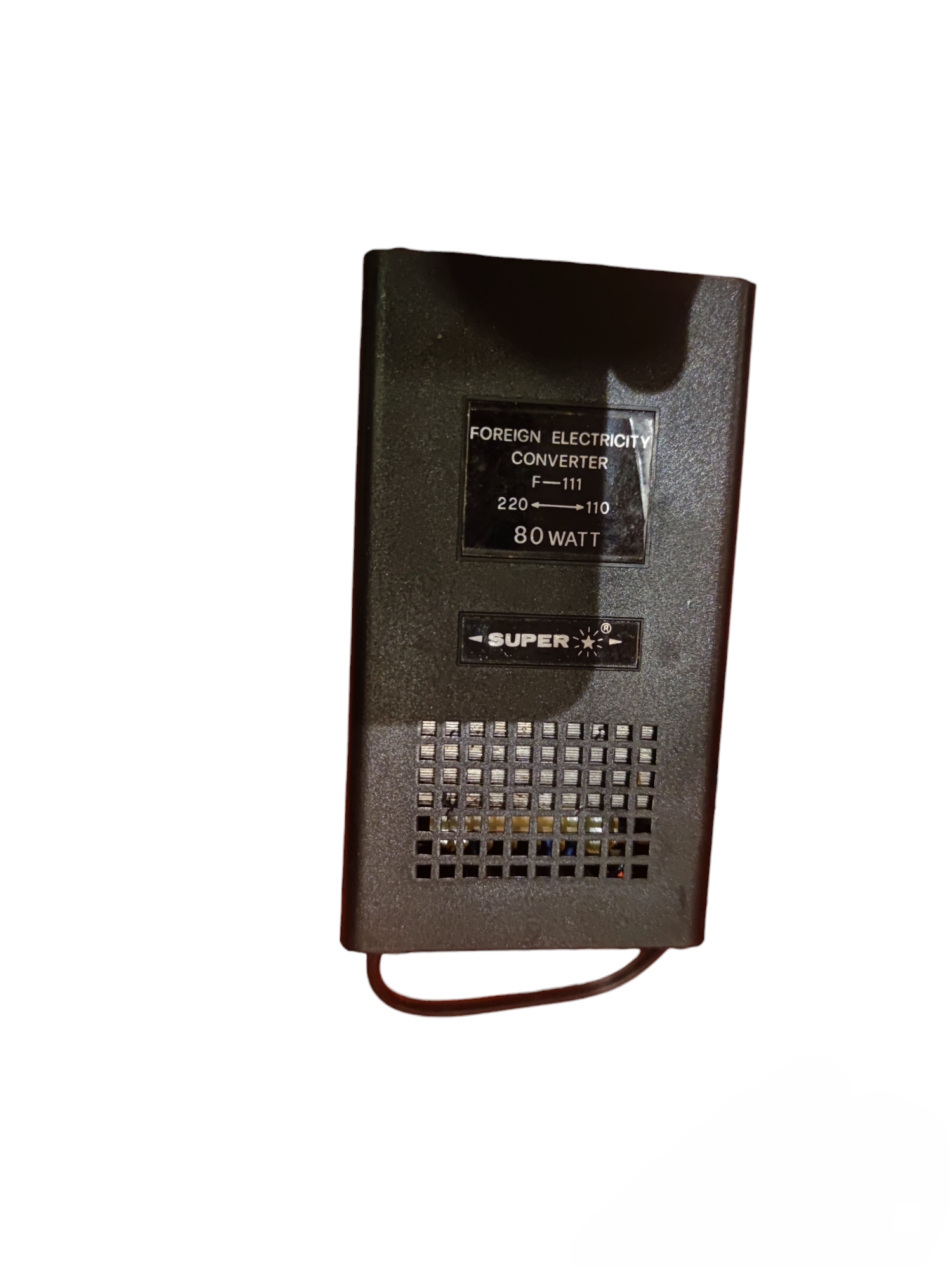 Super door chime with 80W Step Down 220V to 110V converter for foreign electricity use