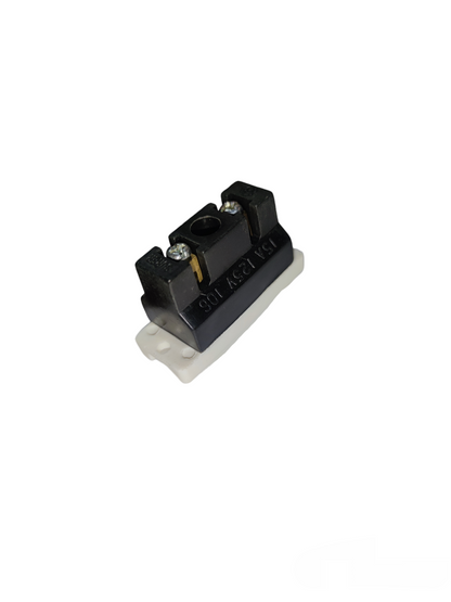 Surer Flat Pin Outlet Device 15A 125V power point switch plug component in black and white