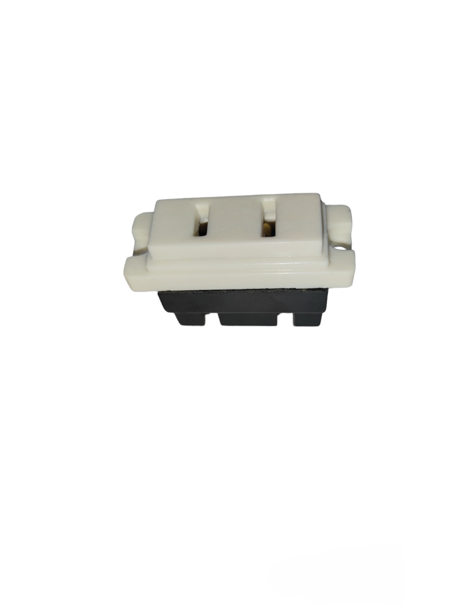 Surer Flat Pin Outlet Device 15A 125V power point switch plug in white and black
