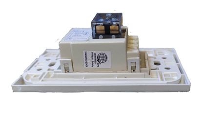 Surer Key Switch Device 10A 250V power point switch with white plastic mounting base