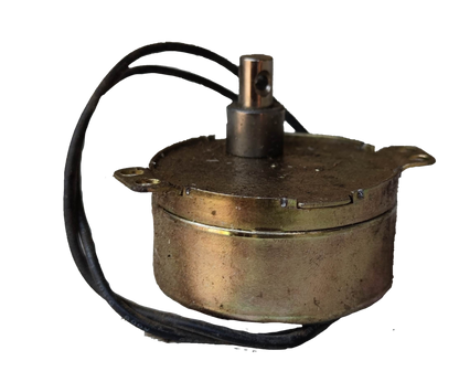 Taiwan made Synchronous Motor 220V with metal casing and wired connectors for electrical circuitry