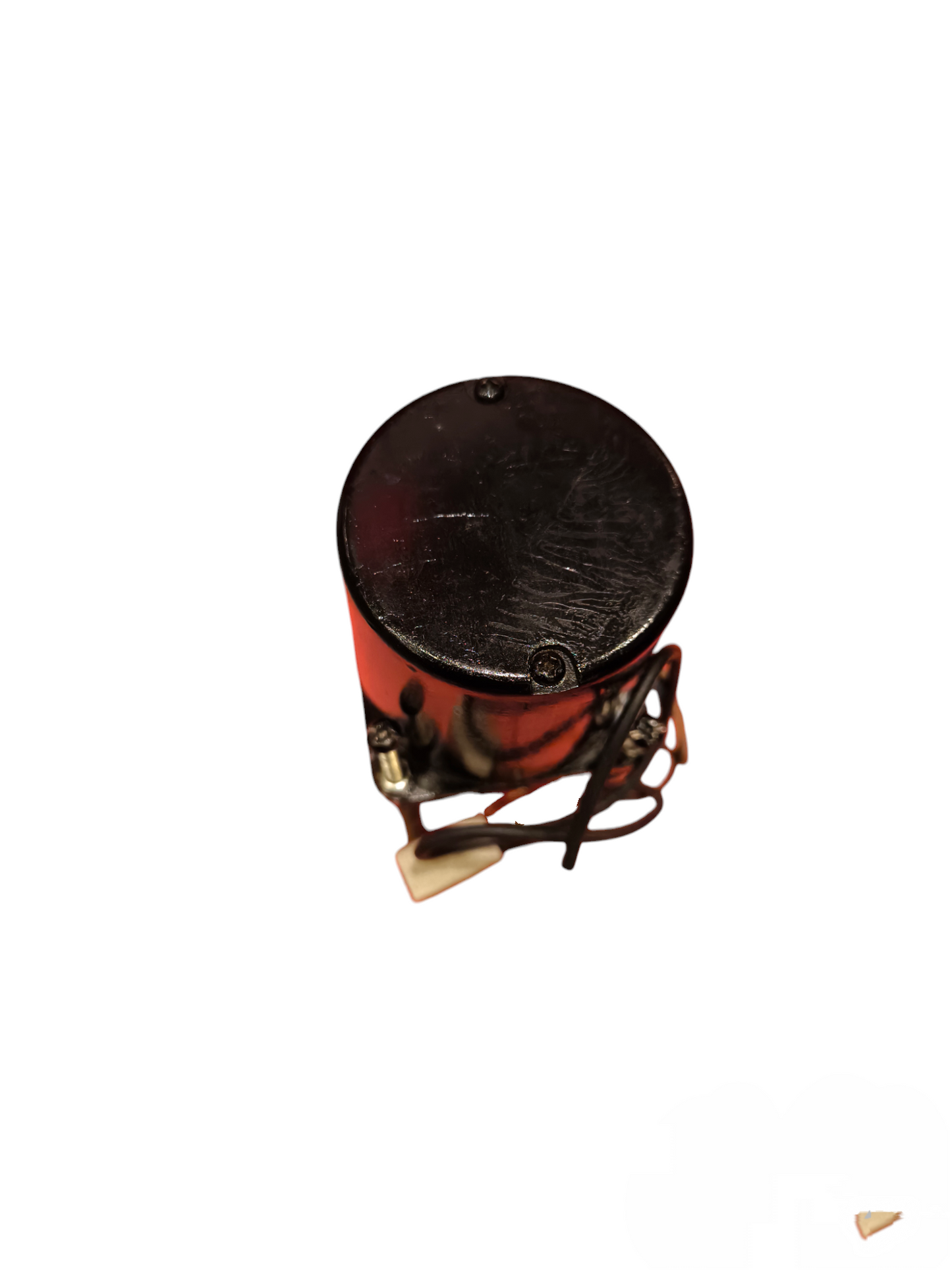 China made Synchronus Motor 110V electrical component with black top and wire connections