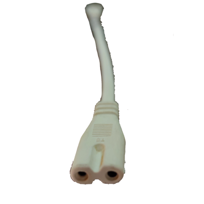 T5 AC cord connector for electrical circuitry with a compact design for easy installations