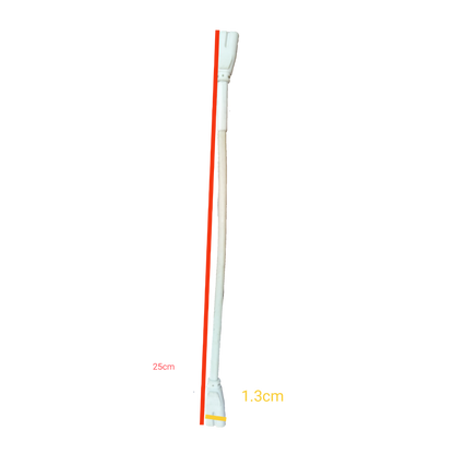 T5 AC cord connector end to end measuring 25cm in length and 1.3cm diameter for electrical use