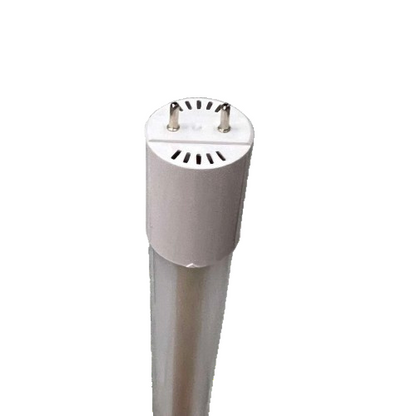 Shuta T8 LED Tube Light 18W Single Ended with white end cap and two metal pins
